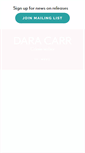 Mobile Screenshot of daracarr.com